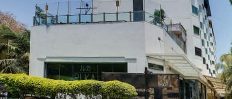 Façade de l’hébergement