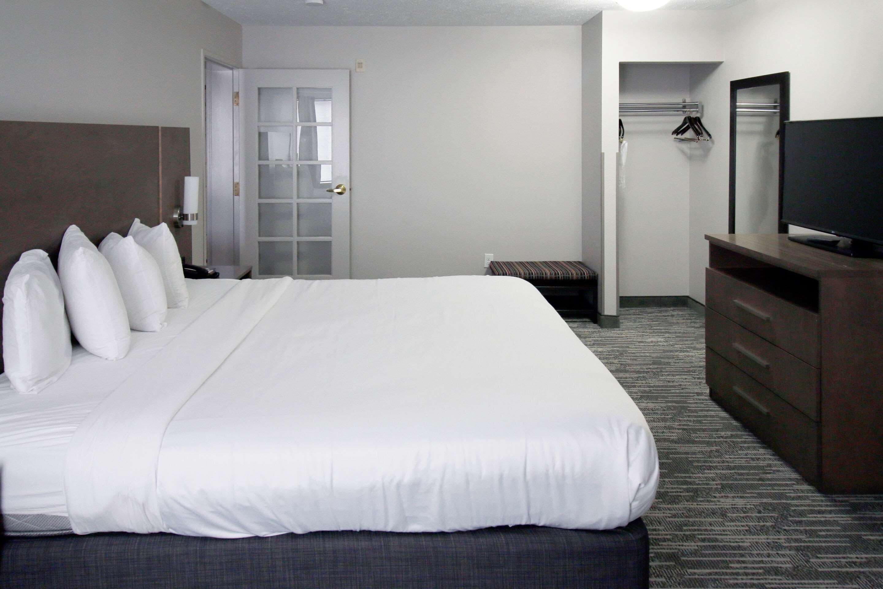 desk, blackout curtains, soundproofing, iron/ironing board