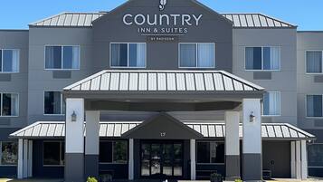 Voorkant van accommodatie