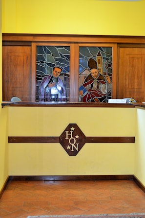 Interior entrance