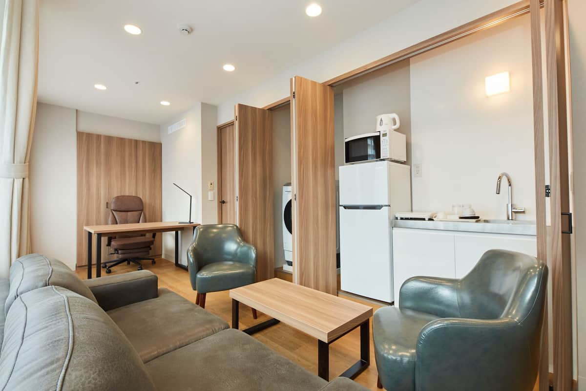 1 bedroom, desk, blackout curtains, free wifi