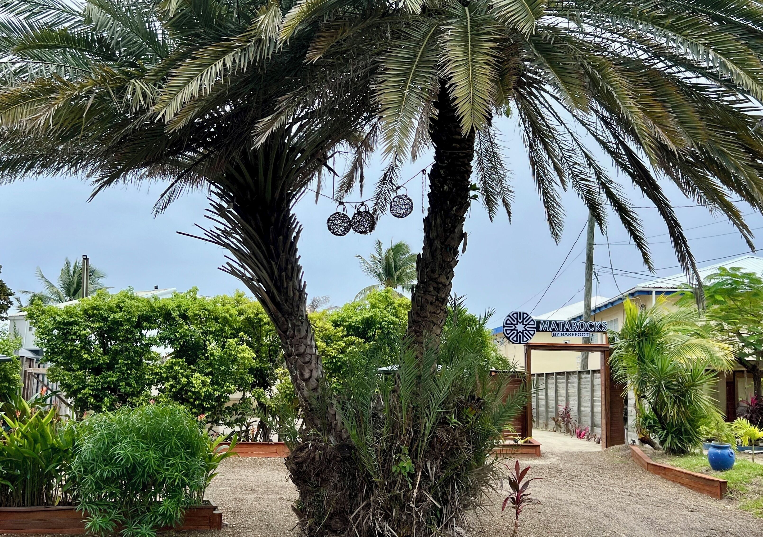 Entrée de l’hébergement