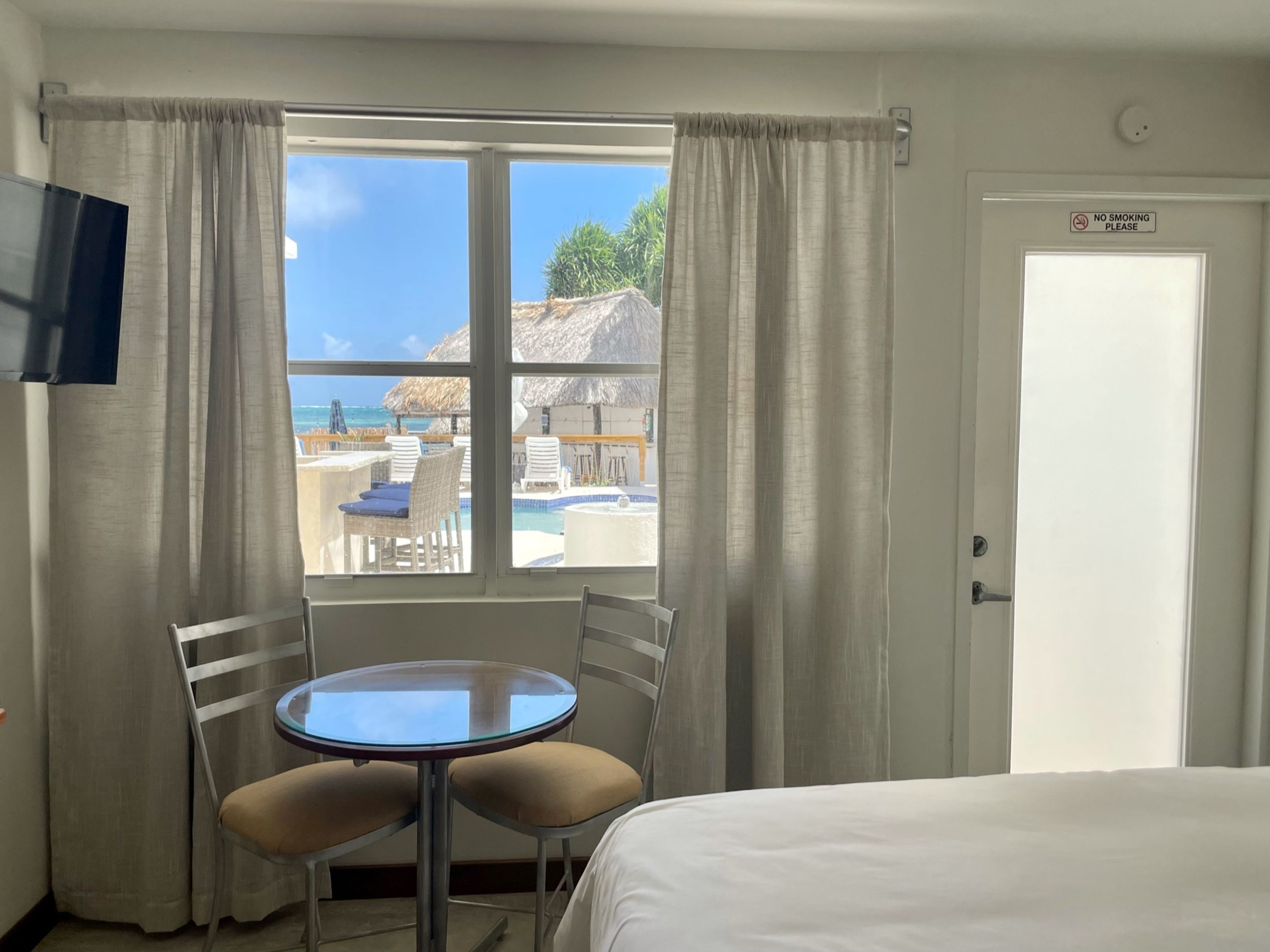 ocean view pool deck room | view from room