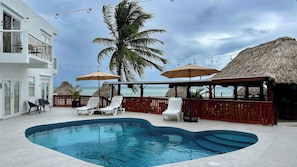 View from room - Mata Rocks Resort (San Pedro)