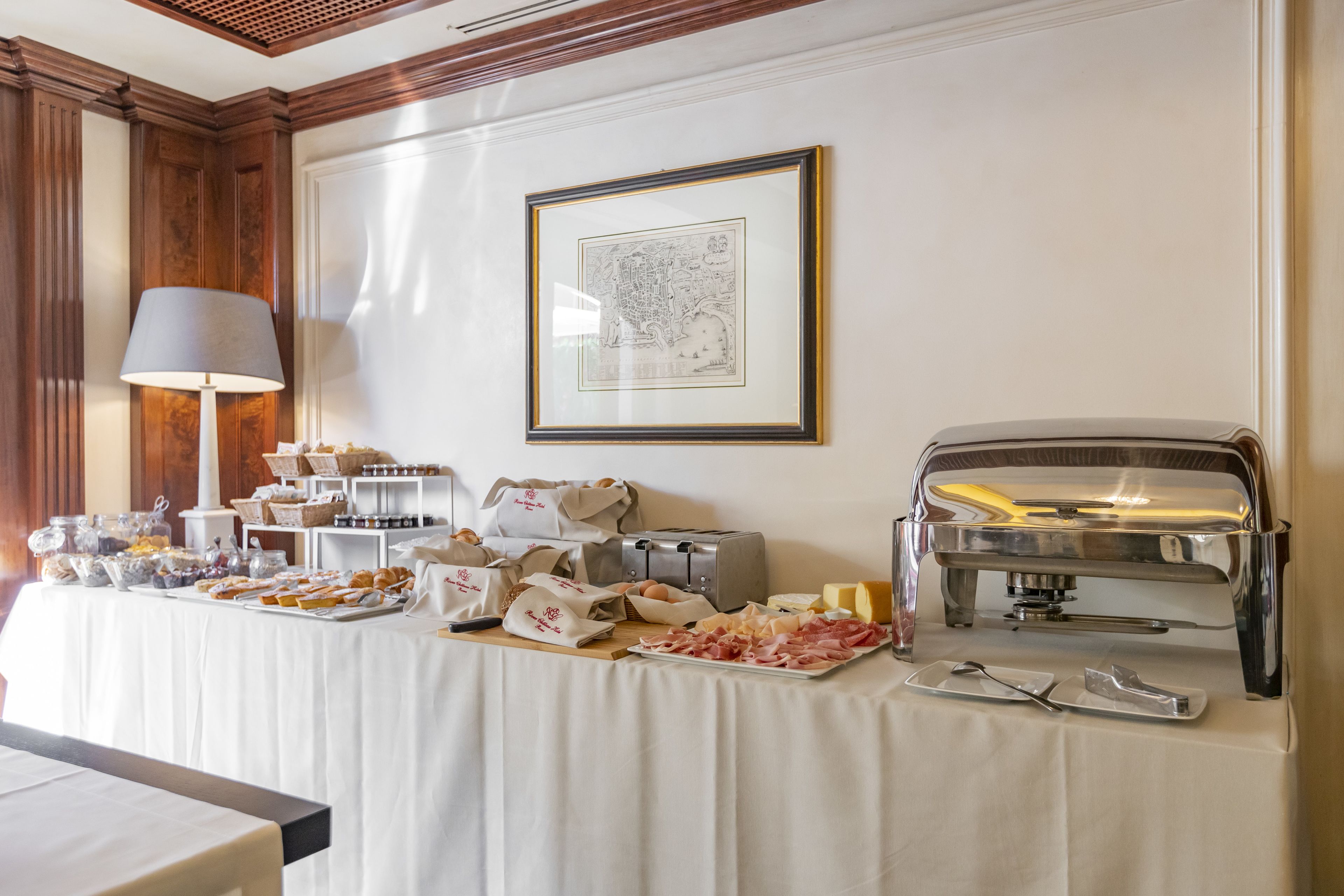 Daily buffet breakfast (EUR 15.00 per person)