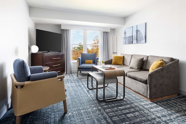 27-inch TV with cable channels