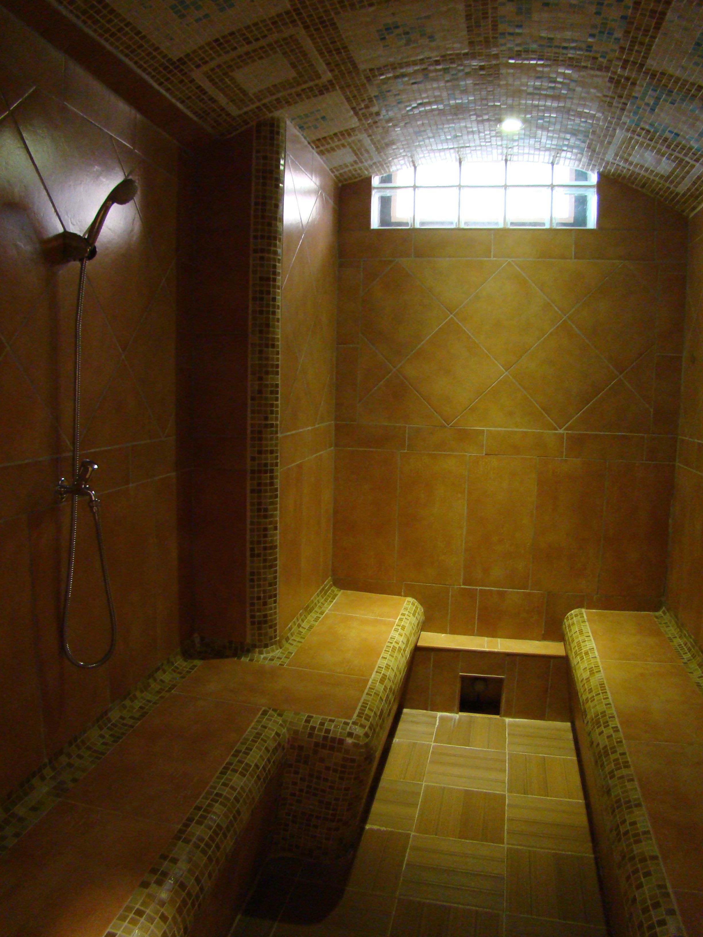 steam room, detox wraps, facials