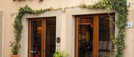 Fassade der Unterkunft