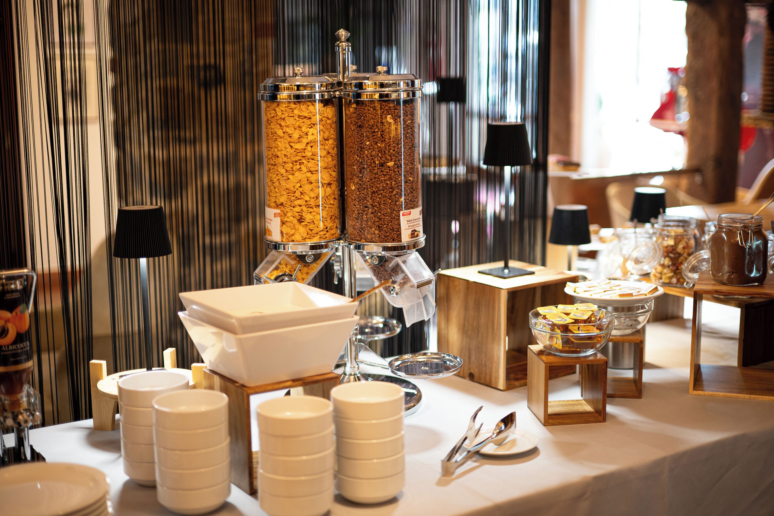 daily buffet breakfast (eur 12 per person)