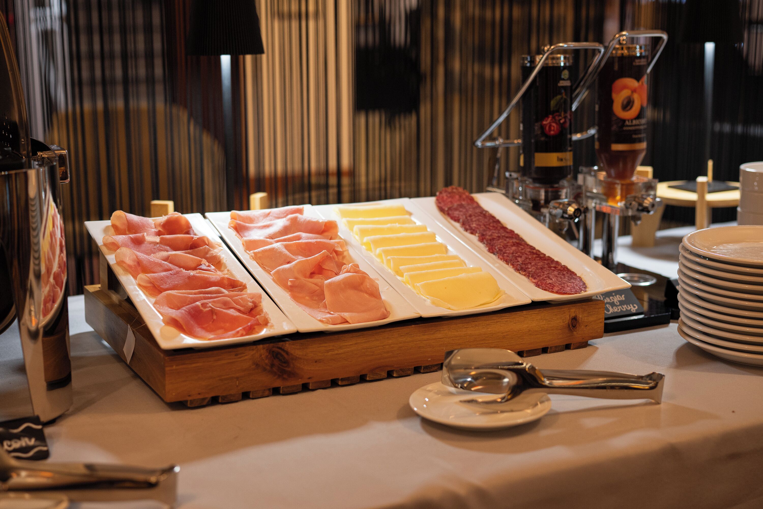 daily buffet breakfast (eur 12 per person)