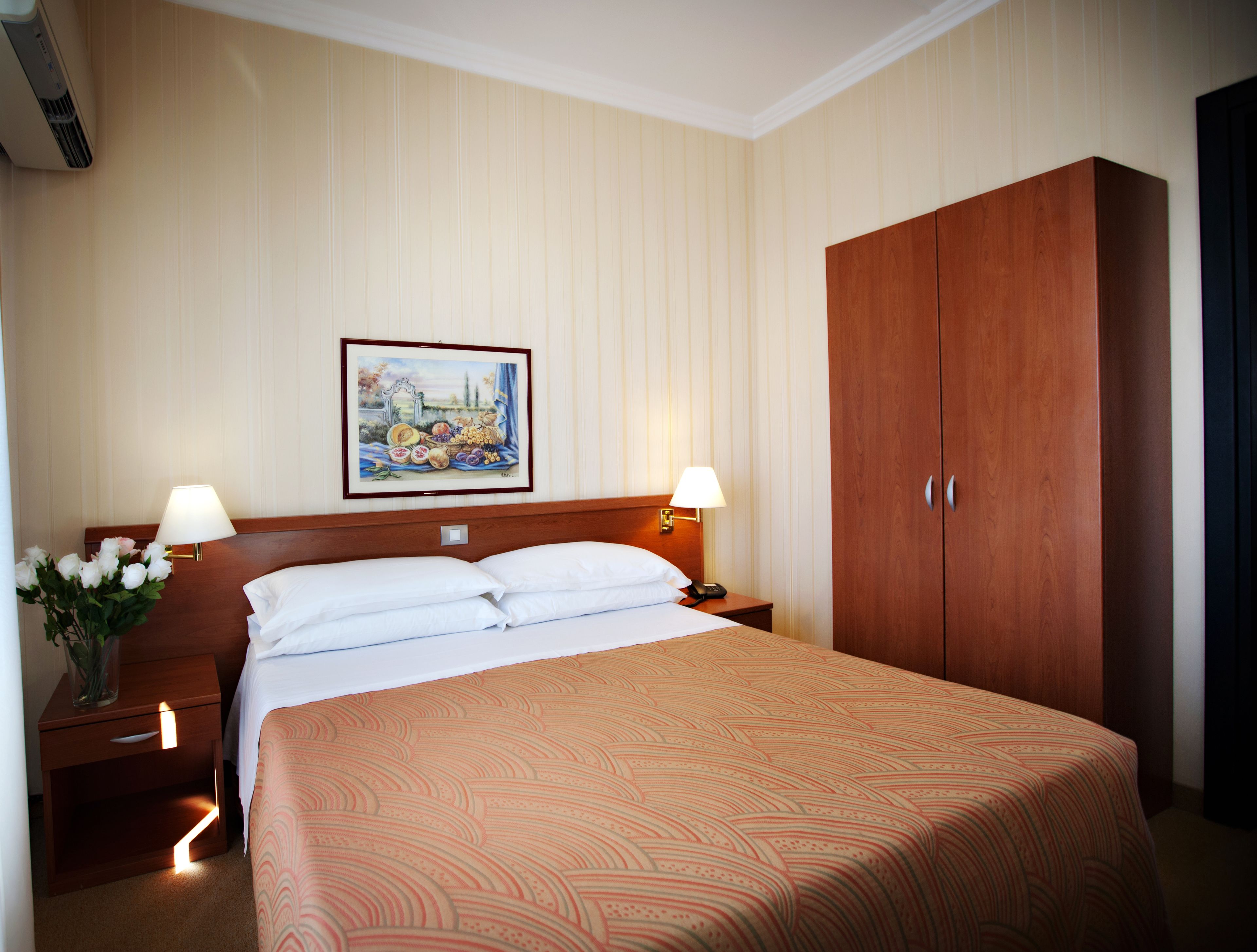 Down duvets, minibar, in-room safe, desk