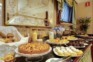Daily buffet breakfast (EUR 15 per person)