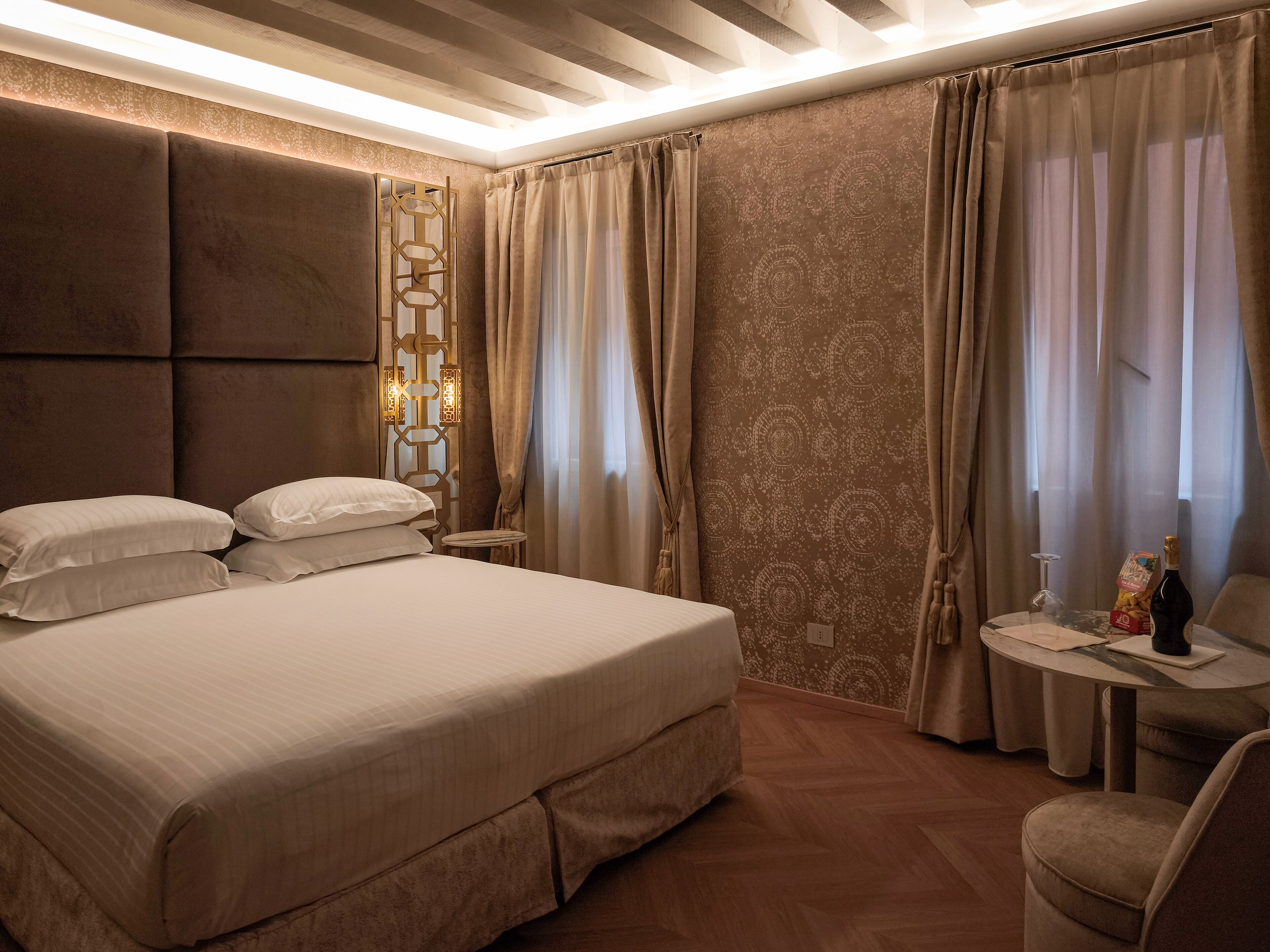 Premium bedding, down duvets, pillow-top beds, minibar