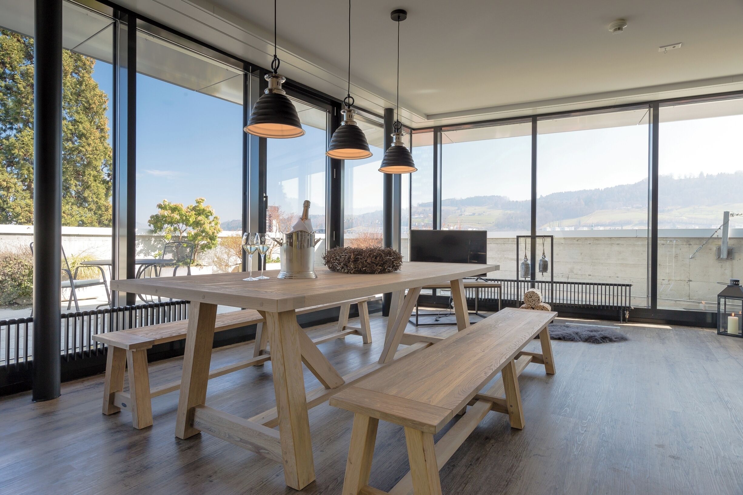 Suite, Terrasse, Stadtblick (Rooftop) | Ausblick vom Zimmer