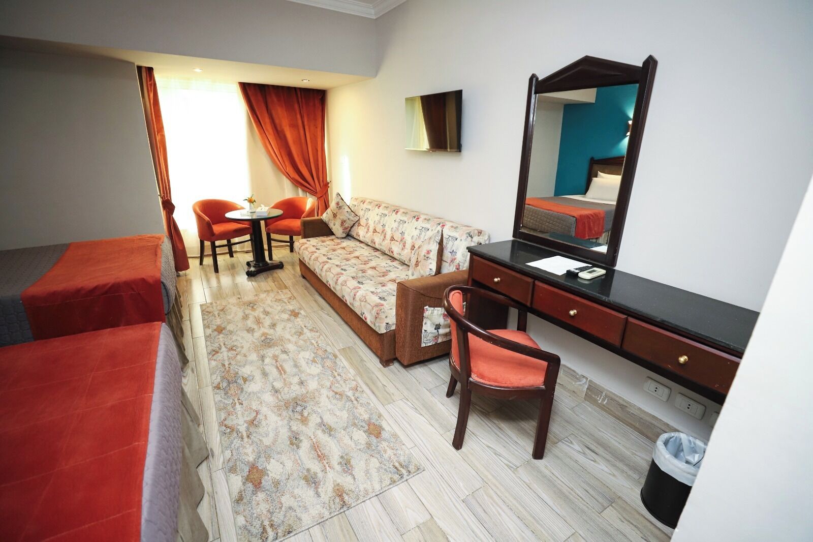 Superior Triple City View | 1 bedroom, Egyptian cotton sheets, hypo-allergenic bedding