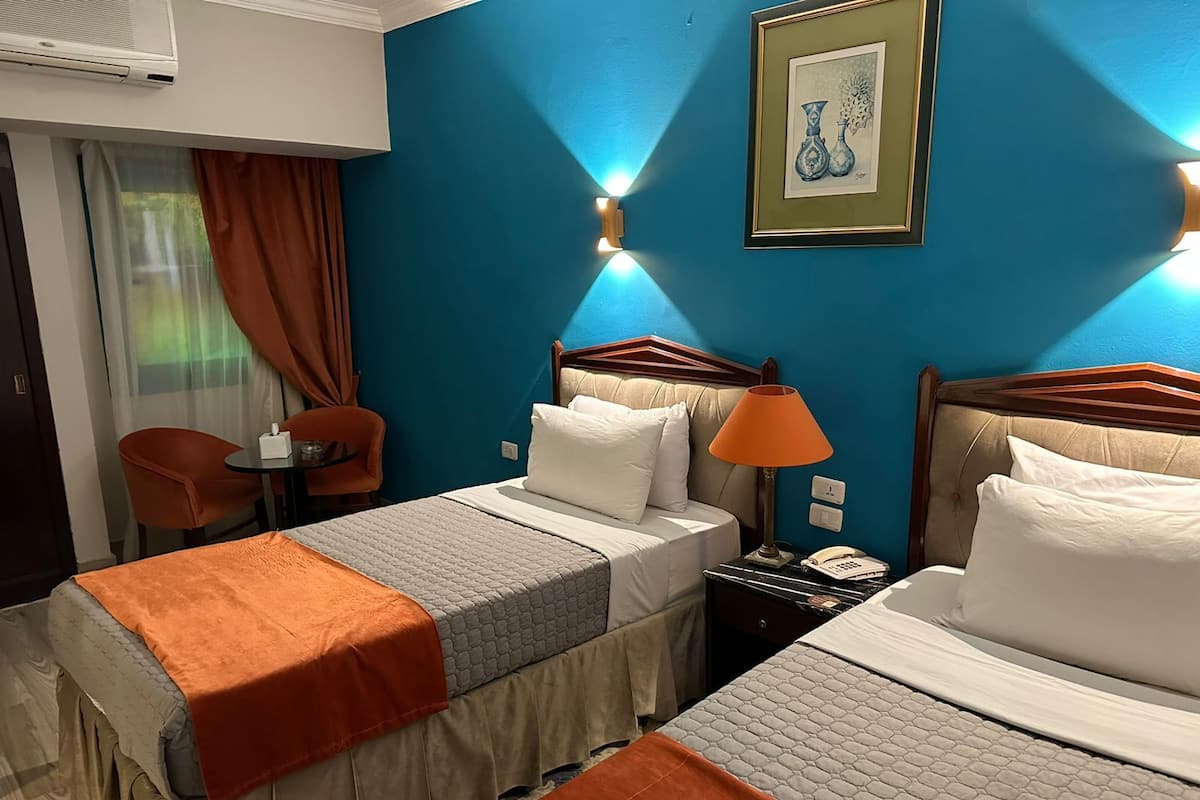 Double Room for Egyptian only | 1 phòng ngủ, minibar, két bảo mật tại phòng, màn/rèm cản sáng 