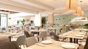 Breakfast and dinner served, Mediterranean cuisine