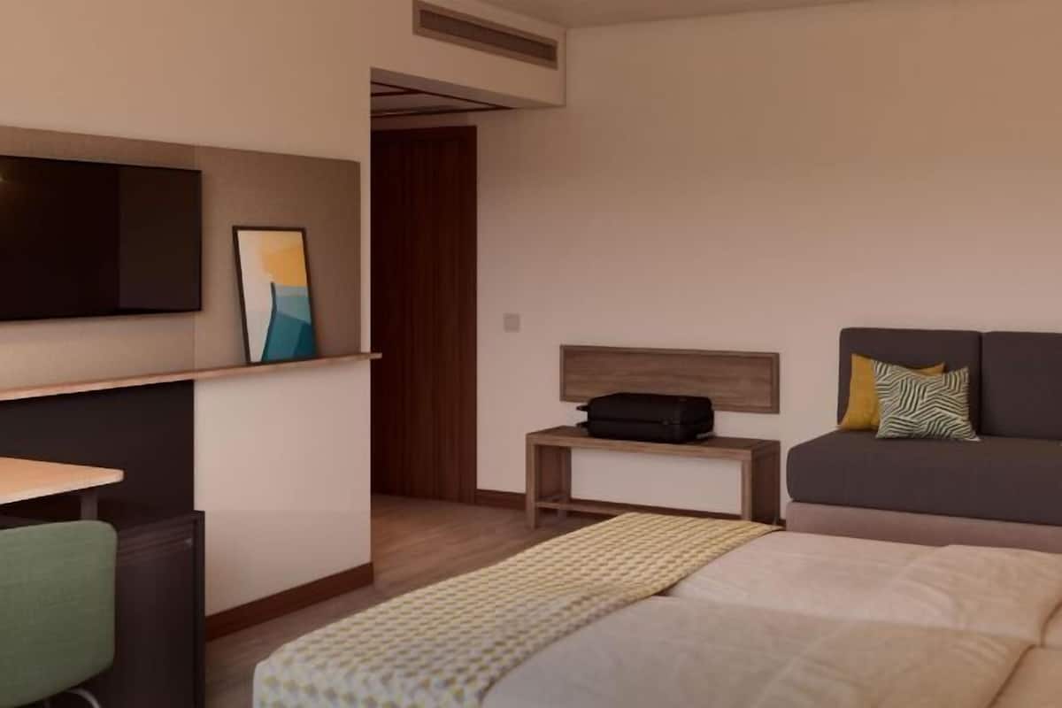 Caja de seguridad en la habitación, escritorio y wifi gratis