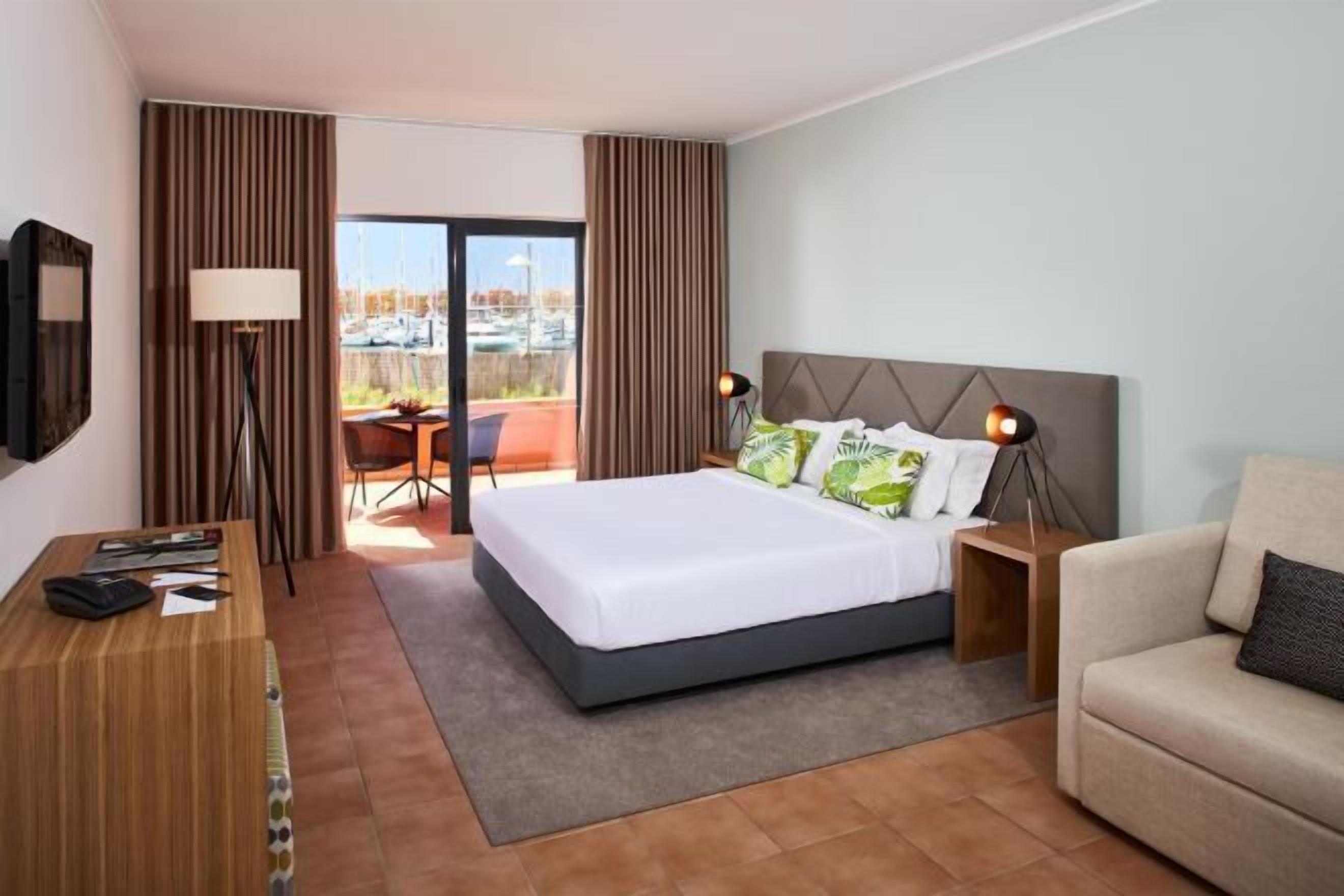 Minibar, in-room safe, desk, blackout curtains