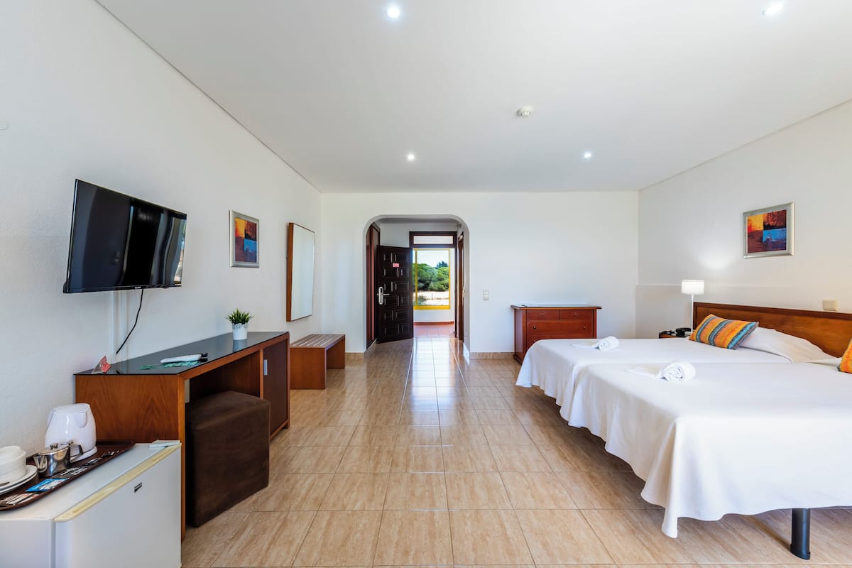 In-room safe, blackout curtains, iron/ironing board, free WiFi