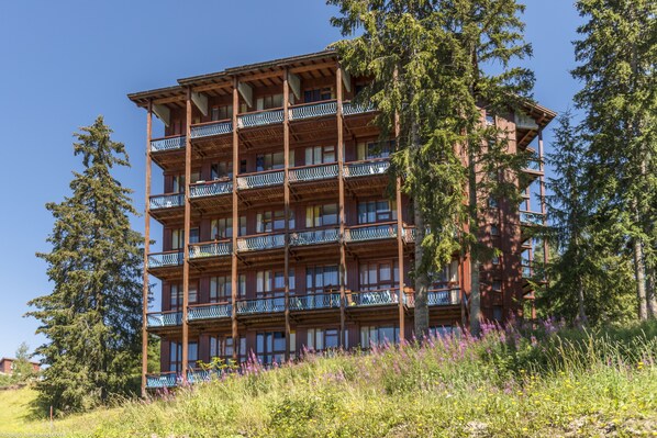 Voorkant van accommodatie