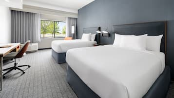 Premium bedding, pillowtop beds, individually decorated
