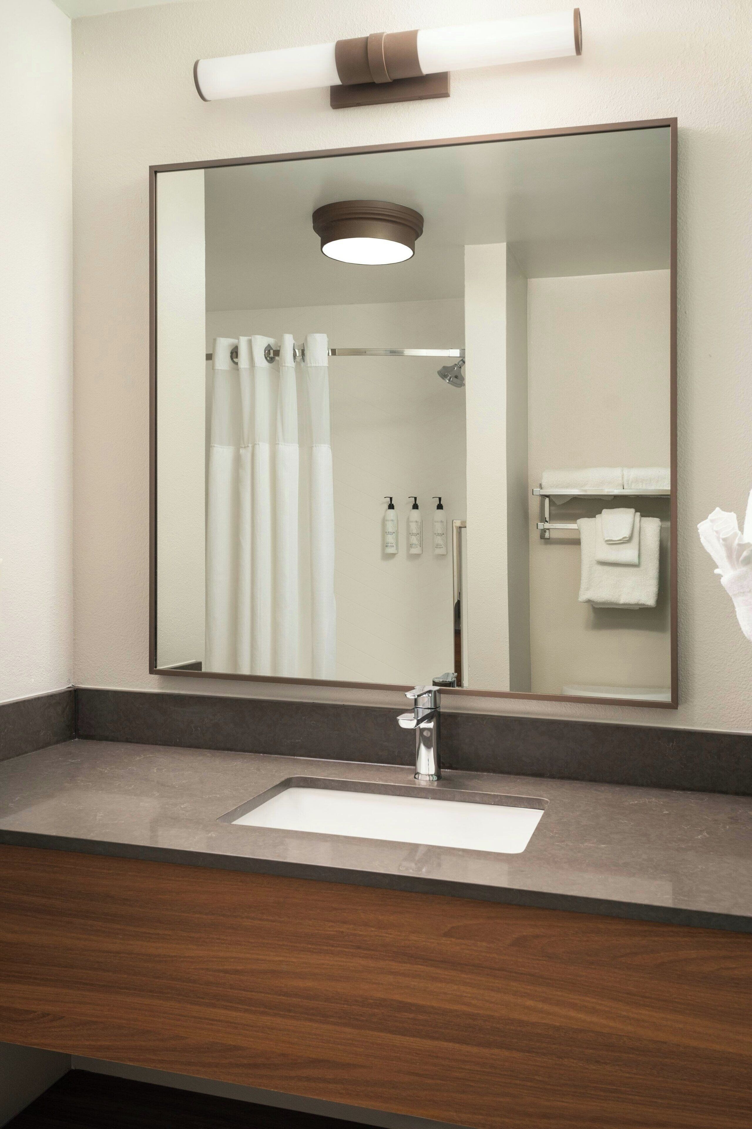 free toiletries, hair dryer, towels, soap