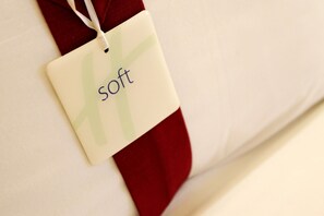 A tag labeled "soft" attached to a red item. - Holiday Inn Express Southampton M27 Jct7 by IHG (Southampton)