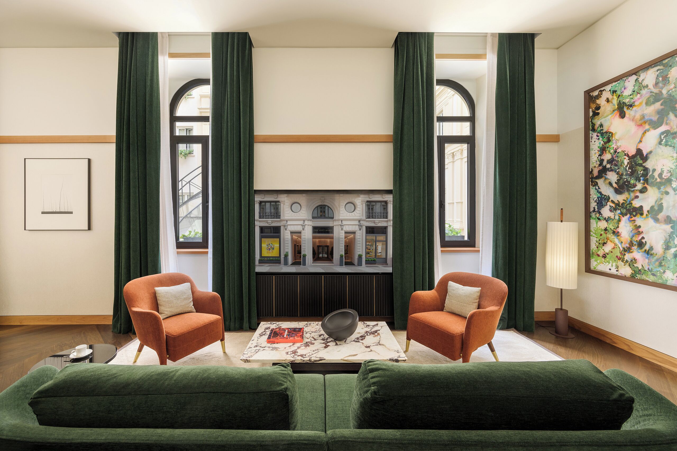 Suite (BRERA) | Living area | Flat-screen TV