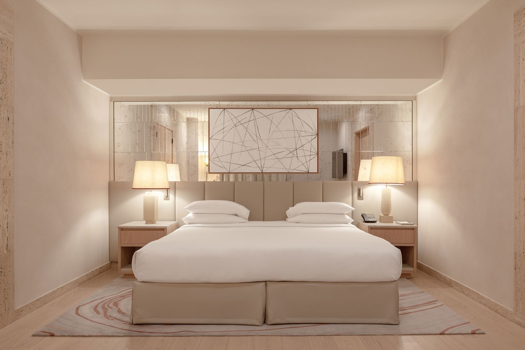 Down comforters, minibar, in-room safe, desk