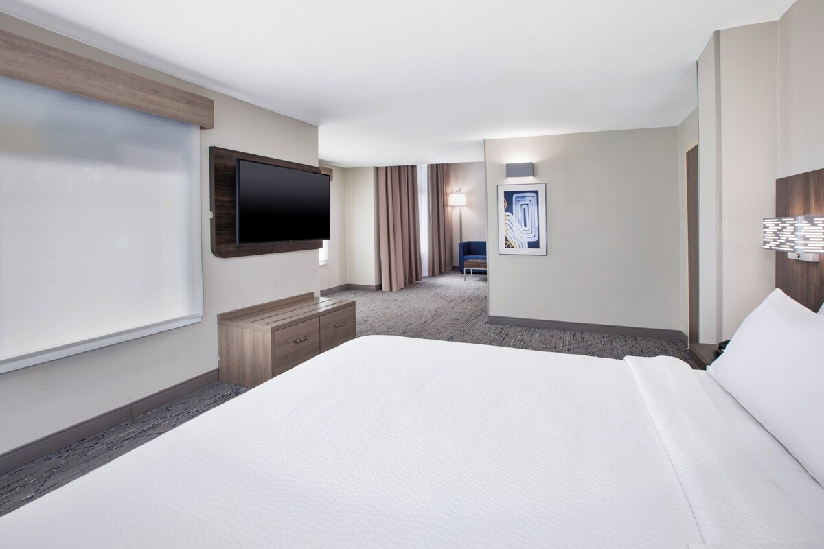 Suite, 1 King Bed with Sofa bed (Living Area) | In-room safe, desk, iron/ironing board, cribs (free)