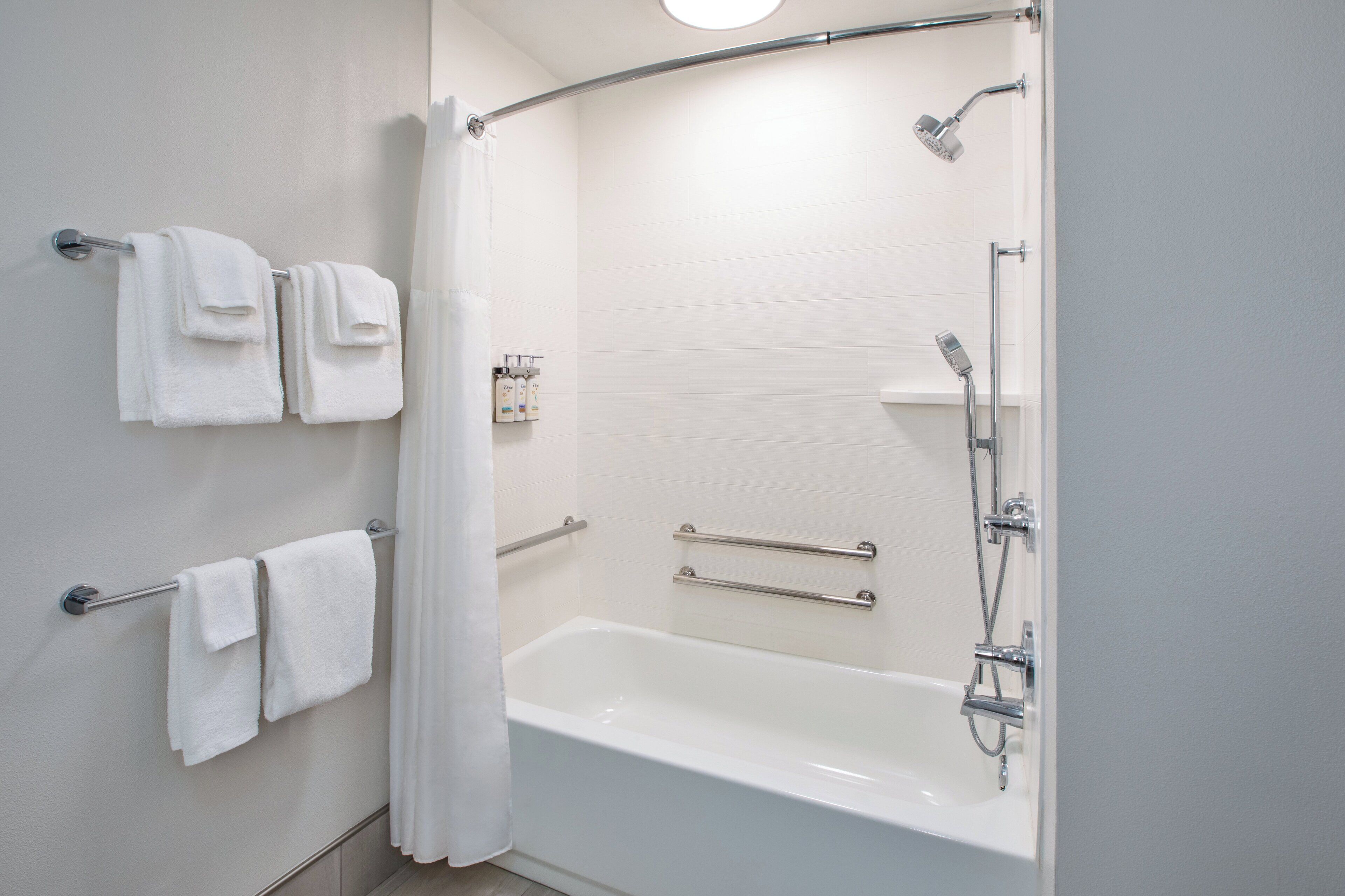 standard room, 2 queen beds, accessible (mobility, accessible tub) | in-room safe, desk, iron/ironing board, free cots/infant beds