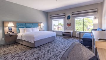 In-room safe, desk, iron/ironing board, free cribs/infant beds