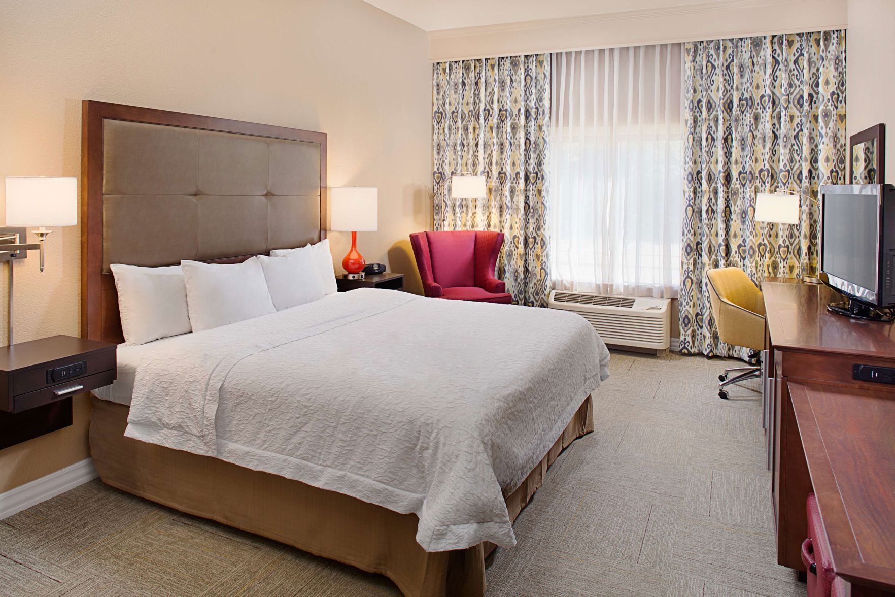 In-room safe, desk, iron/ironing board, free cribs/infant beds