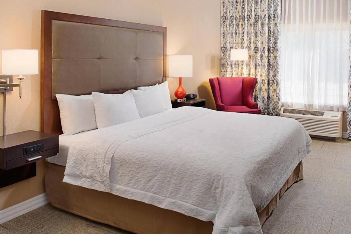 In-room safe, desk, iron/ironing board, free cribs/infant beds