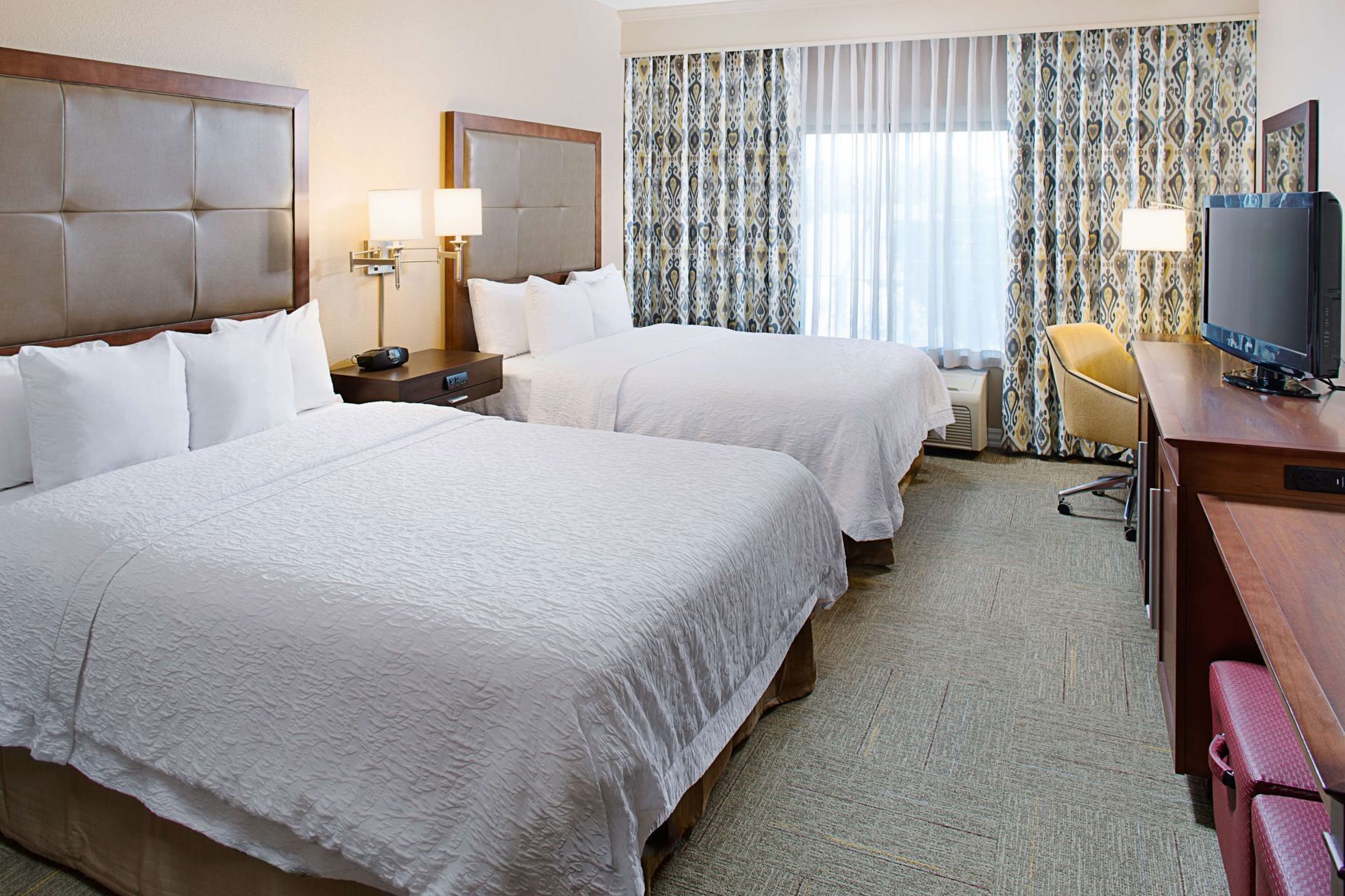In-room safe, desk, iron/ironing board, free cribs/infant beds