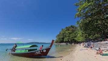Een privéstrand