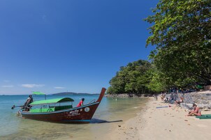 Een privéstrand
