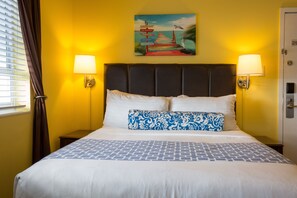 Deluxe Room, 1 Queen Bed | Premium bedding, individually decorated, individually furnished - Pegasus International Hotel (Key West)