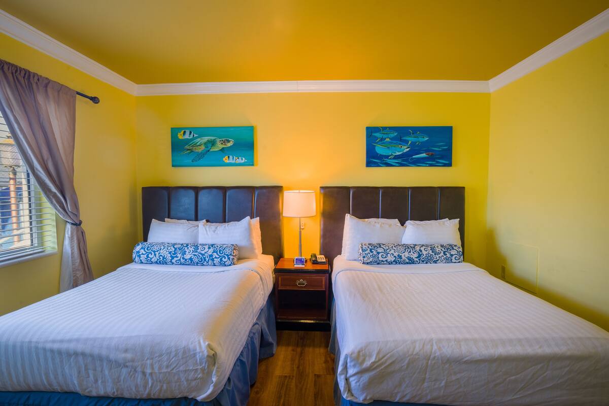 Premium bedding, individually decorated, individually furnished