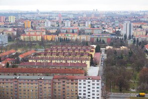 Blick von der Unterkunft