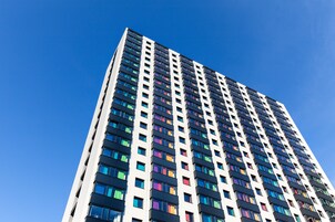 Facciata della struttura