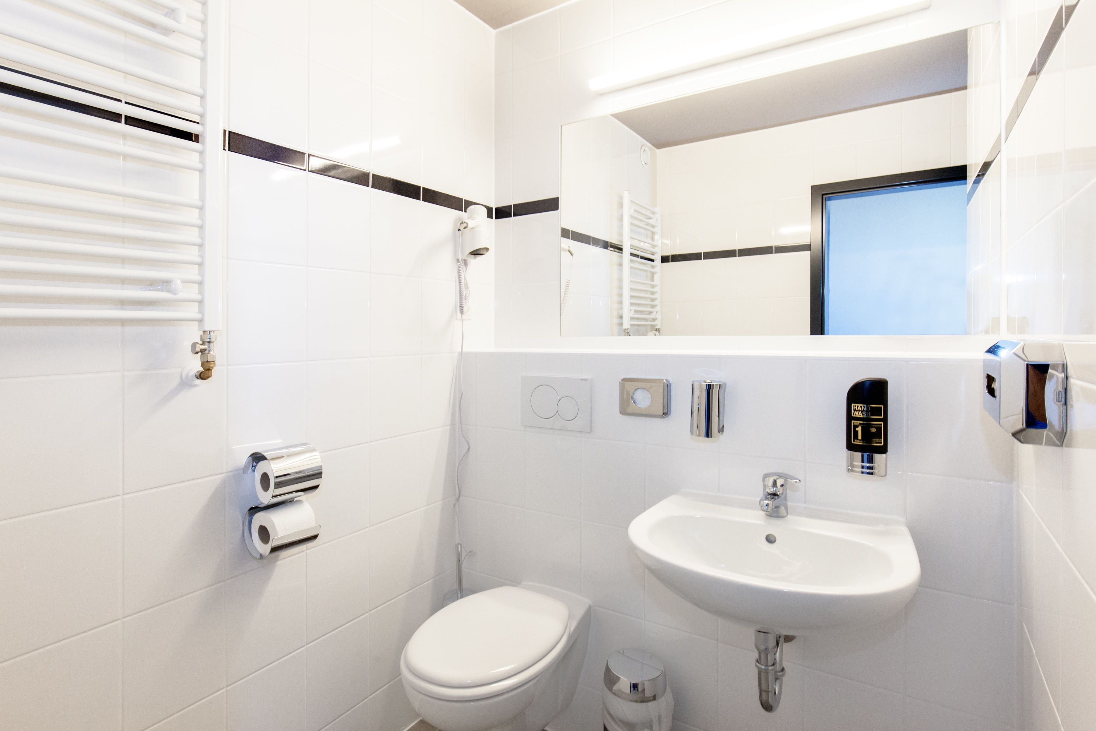 quadruple room | bathroom | shower, eco-friendly toiletries, hair dryer, soap