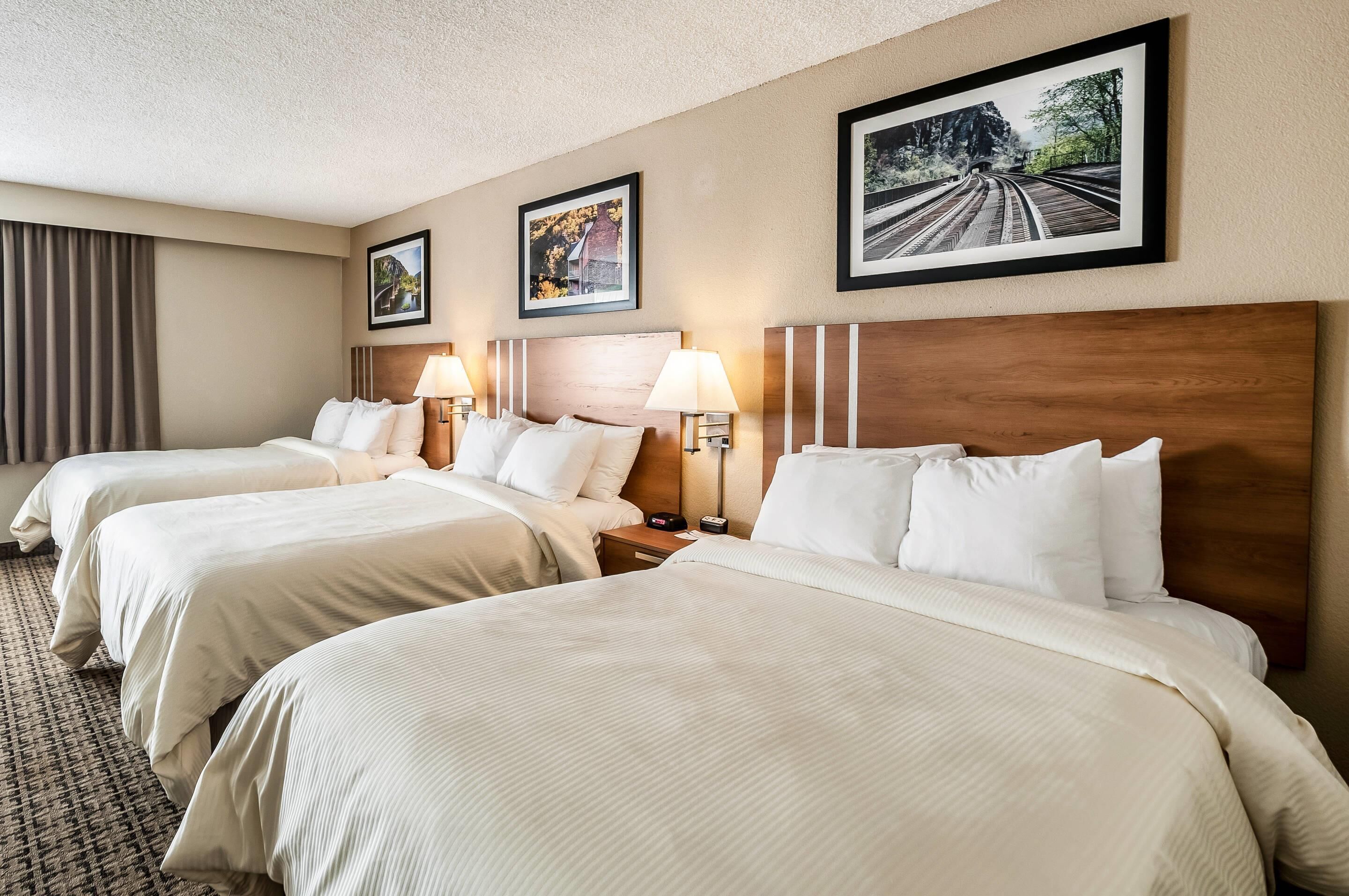 In-room safe, desk, laptop workspace, blackout drapes