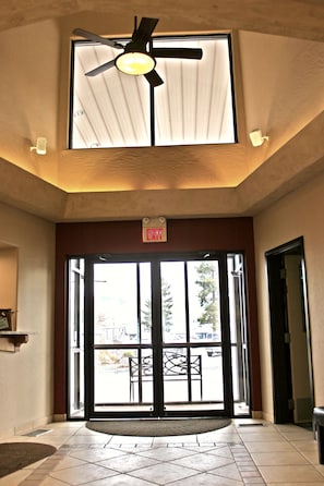 Interior entrance