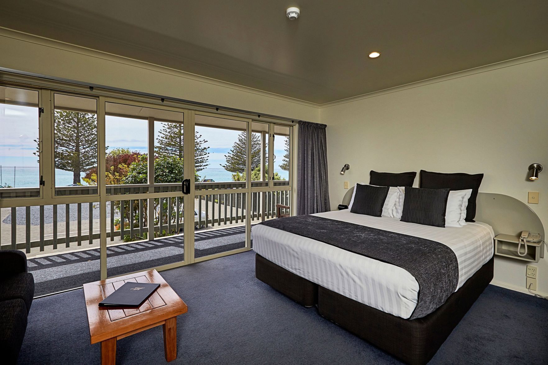 Premium bedding, blackout curtains, iron/ironing board, free WiFi