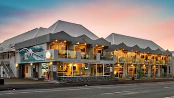 Front of property – evening/night