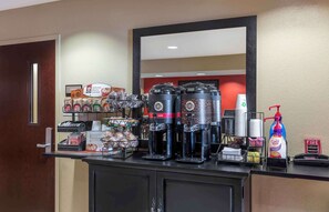 Free daily on-the-go breakfast