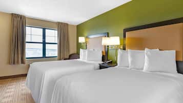 إستديو - سريران مزدوجان - لغير المدخنين | مكتب ومكواة/لوح كي وواي فاي مجانًا وملاءات أسرّة