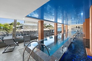 Salas de tratamiento para parejas, un sauna, baño turco/hammam